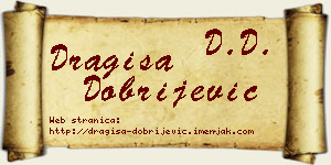 Dragiša Dobrijević vizit kartica